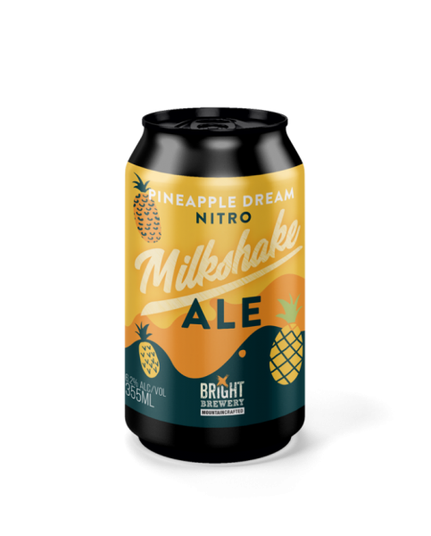 Bright Brewery Pineapple Dream Nitro Milkshake Ale 355ml